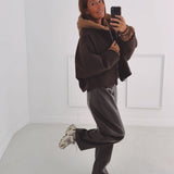 FALLEN LEAVES BROWN JACKET