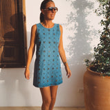 IBIZA DARK BLUE DENIM DRESS