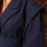 JANICE DARK BLUE BLAZER