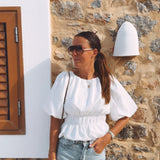 JAVEA WHITE BLOUSE