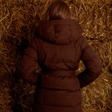 MARLENE BROWN PUFFER JACKET