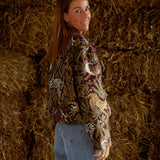 JUNGLE FEVER BROWN BOMBER JACKET