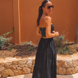 SAN JUAN BLACK MAXI SKIRT