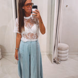 LIGHT BLUE BALLOON JEANS 6110