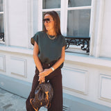 FRANNY KHAKI SWEATER