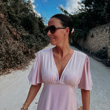 MAZATLAN LIGHT PINK DRESS