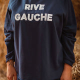 RIVE GAUCHE DARK BLUE LONGSLEEVE SHIRT