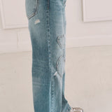 BLUE HEART BALLOON JEANS A5057