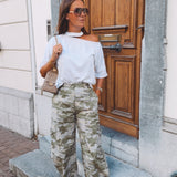 VERONICA KHAKI ARMY PANTS