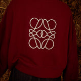 SELUNE BORDEAUX SWEATER