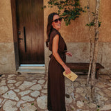 INVIERNO BROWN TWO-PIECE SET PRE-ORDER