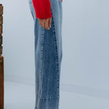 WIDE LEG JEANS A3845