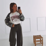 STAY PROGRESS ECRU ARMY LONGSLEEVE SHIRT