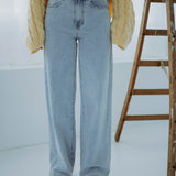 BLUE WIDE LEG JEANS Y3362-3