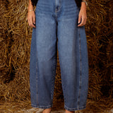 BALLOON WIDE LEG JEANS 275