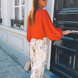FIORA RED SWEATER