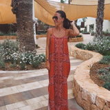 TORREMOLINOS RED DRESS