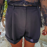 BRAVURA DARK BLUE BELT SHORT