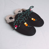 BLACK MULE LOAFER