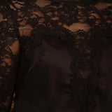 DEMI BLACK LACE BLOUSE