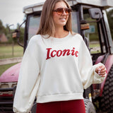 ICONIC ECRU SWEATER