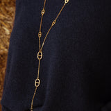 RUIDOSO DARK BLUE KNIT SWEATER