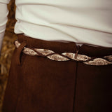 AILEEN BROWN SUEDE SKIRT