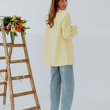 ALISSA BUTTER YELLOW BLAZER