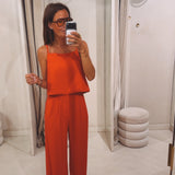 SONIA RED PANTS