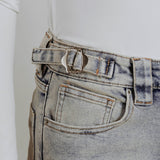 LIGHT BLUE BALLOON JEANS T6077