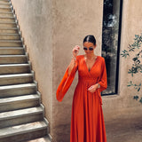 FERDA TERRACOTTA DRESS
