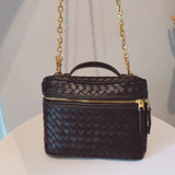 INDRA BROWN WOVEN BAG