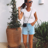 BEATRIZ WHITE POLKADOTS T-SHIRT