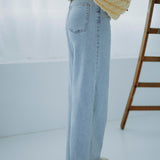 BLUE WIDE LEG JEANS Y3362-3