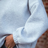 COPINE LETTERS SWEATER GREY