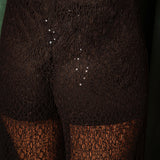 BELLAVIVE BLACK LACE PANTS