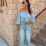 SANLUCAR DARK GREY BLOUSE