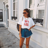 90'S GIRL WHITE T-SHIRT