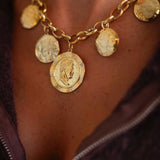 ECLIPSE GOLD NECKLACE
