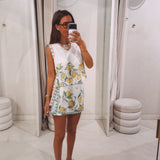 PRE-ORDER SUZANNE ECRU LEMON TOP