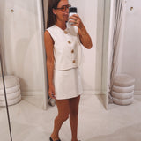 TINE ECRU TWO-PIECE SET