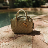 MEXO MINT GREEN WOVEN BAG