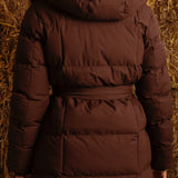 MARLENE BROWN PUFFER JACKET