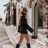 STAY COSY TAUPE ARGYLE SWEATER