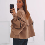 LEONIE BEIGE MIDSEASON JACKET