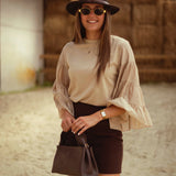 DIXIE BEIGE BLOUSE