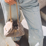 BLUE WIDE LEG JEANS A5042