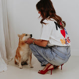 NOW OR NEVER LOVE TODAY WHITE T-SHIRT