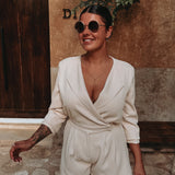MERIDA BEIGE PLAYSUIT