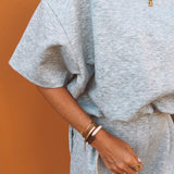 MALLORCA GREY TWO-PIECE SET
